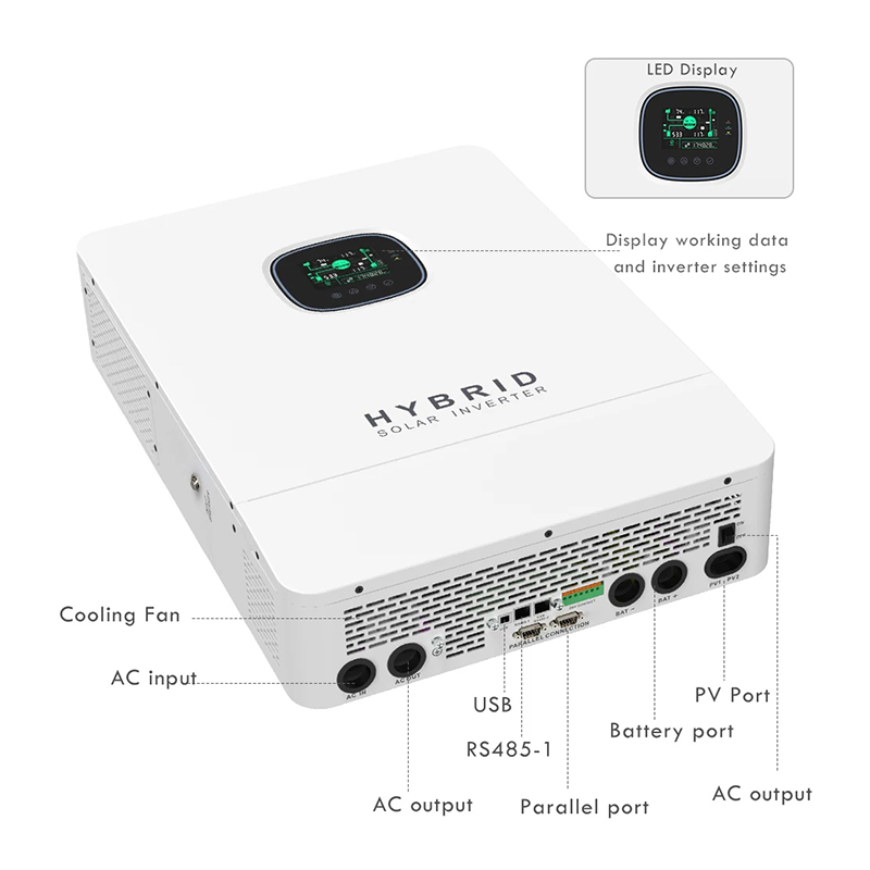 110V 220V 하이브리드 오프 그리드 태양광 인버터 - Split Phase Inverter 10Kw 110V 220V 리뷰 및 가격