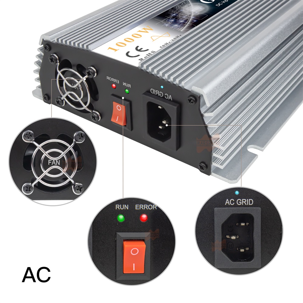 그리드 타이 마이크로 태양광 인버터, 태양광 발전 시스 - Micro Inverter 1400W Solar Grid Tie 리뷰 및 가격