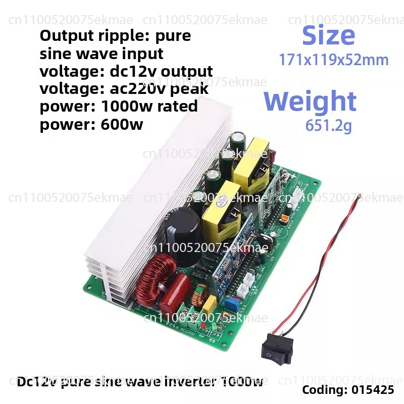 500W/1000W 순수 정현파 인버터 DC12V/24 - Pure Sine Wave Inverter Board 24V 48V 리뷰 및 가격