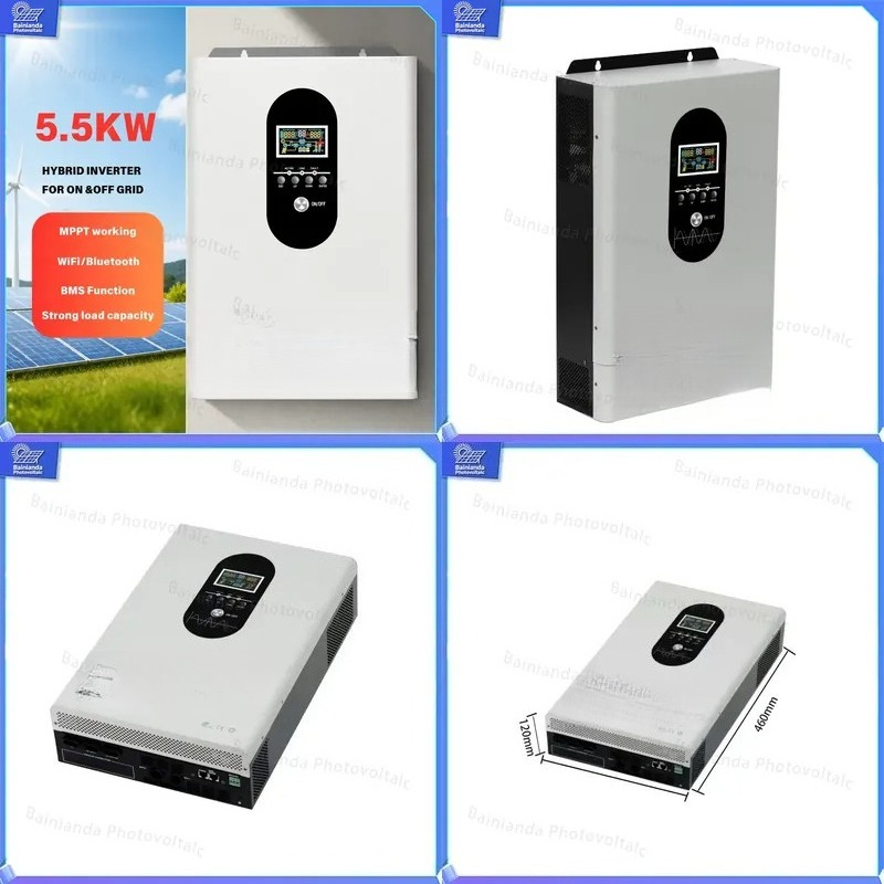 3kW 5.5kW 하이브리드 태양광 인버터 110V 2 - Hybrid Solar Inverter 5.5Kw Mppt 48V 리뷰 및 가격