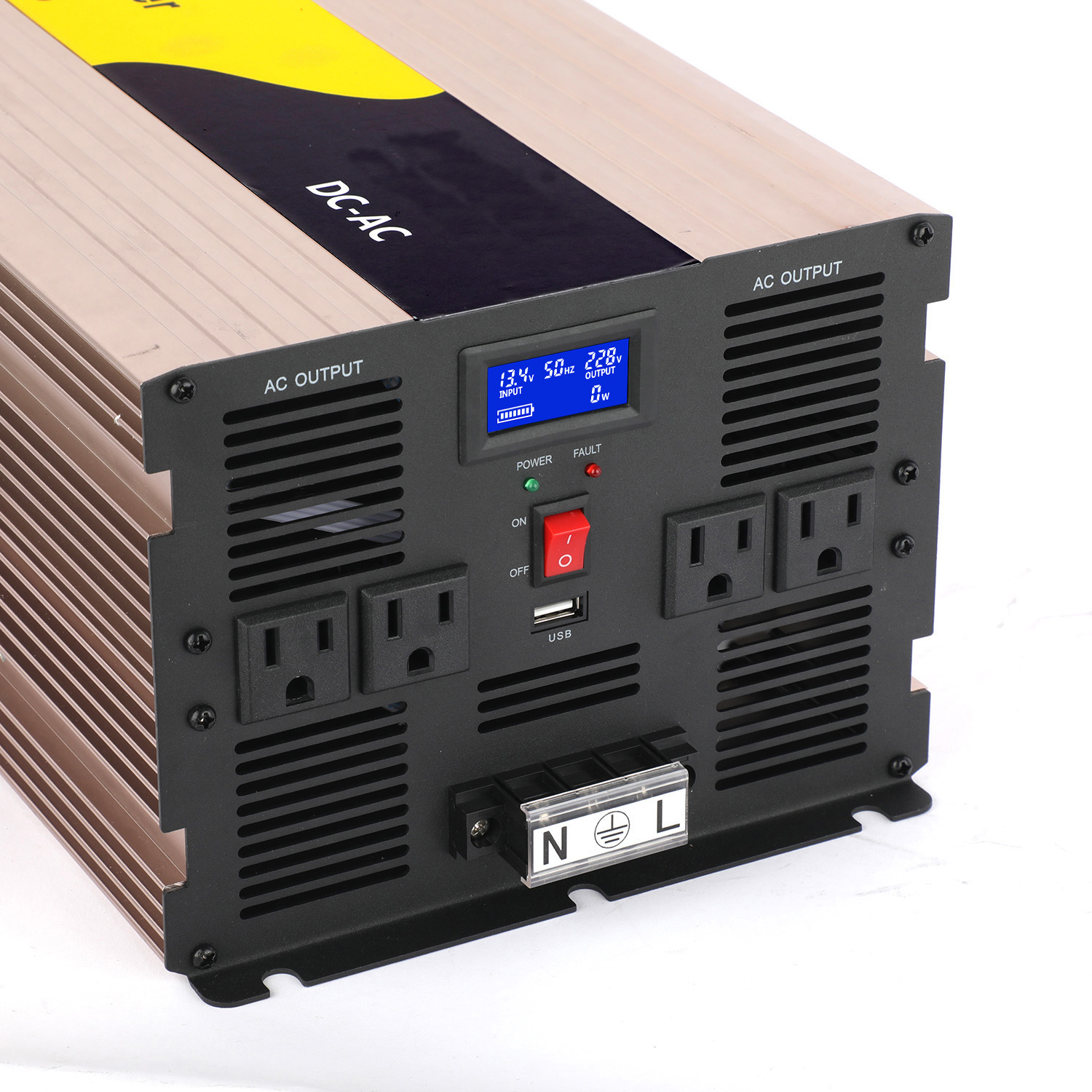 6KW 인버터: 12V, 24V, 48V에서 110V, - Off Grid Solar Inverter 48V 6000W 리뷰 및 가격