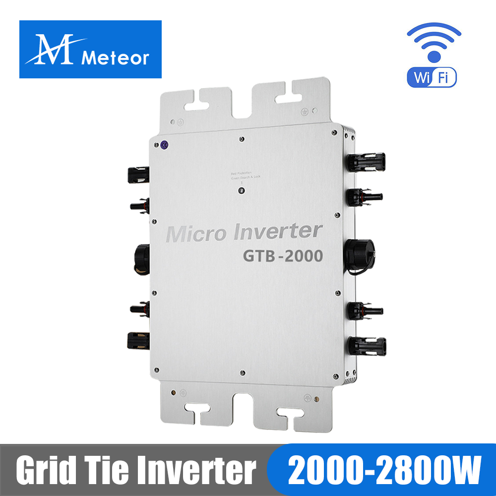 2000W 2400W 2800W 마이크로 인버터 110 - Grid Tie Inverter Limiter 2000W 리뷰 및 가격