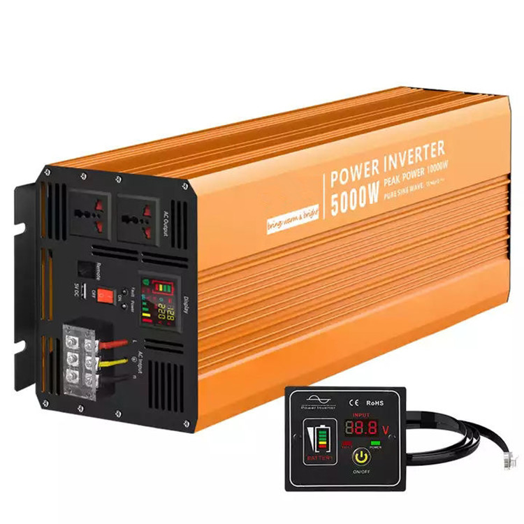 -5000W 태양광 순수 정현파 인버터 오프 그리드 전 - Pure Sine Wave Inverter 5000W 48V 220V 리뷰 및 가격