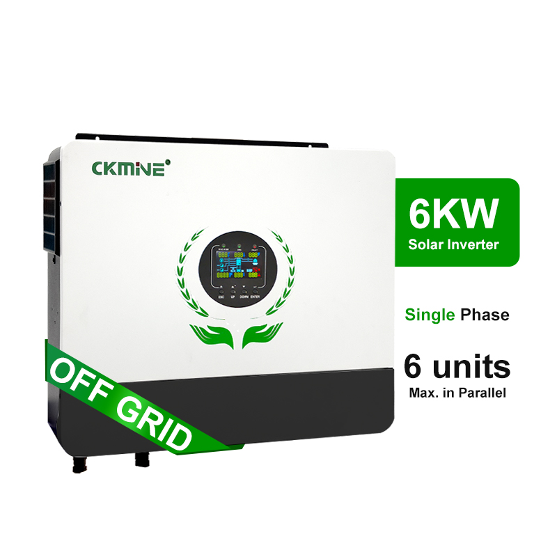 고품질 6KW 하이브리드 입력 듀얼 MPPT 태양광 인 - Off Grid Solar Inverter 48V 6000W 리뷰 및 가격