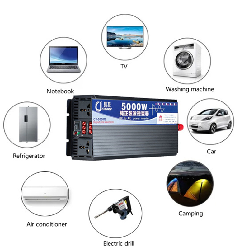 4000W/5000W/5500W/3000W 순수 사인파 - Inverter Pure Sine Wave 60Hz 120V 3000W 리뷰 및 가격