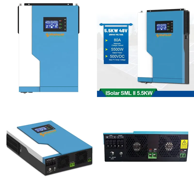 태양광 컨트롤러 3.5KW 5.5KW 하이브리드 태양광 - Hybrid Solar Inverter 5.5Kw Mppt 48V 리뷰 및 가격