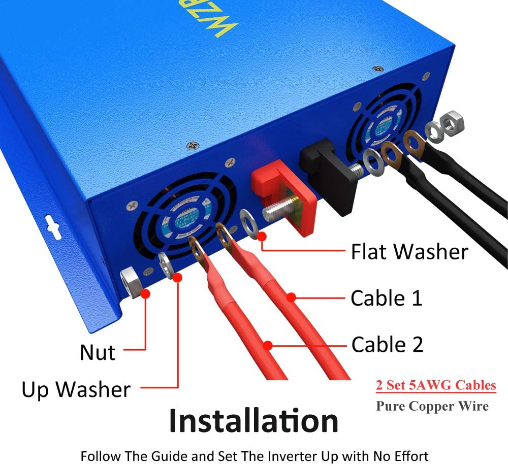 순수 사인파 전력 인버터 3000W 24V 220V 태 - Inverter Pure Sine Wave 60Hz 120V 3000W 리뷰 및 가격