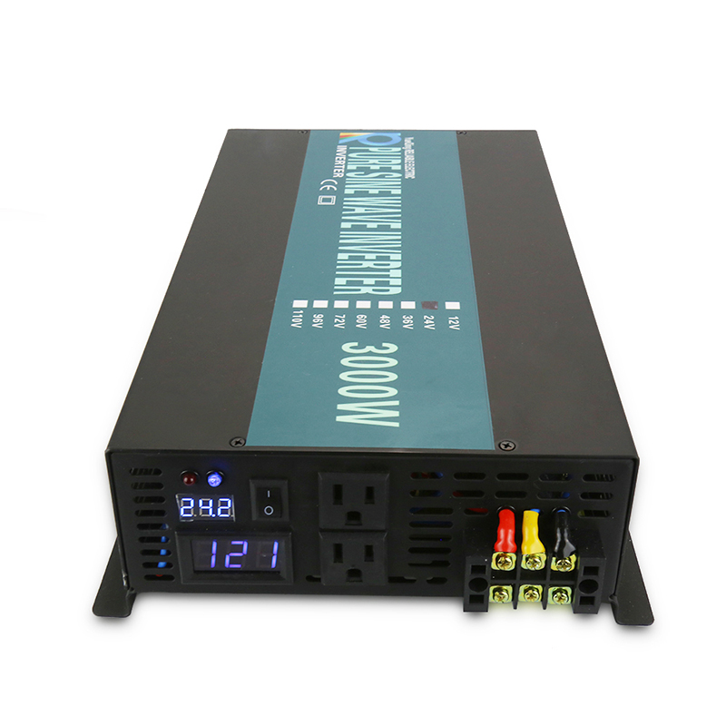 순수 사인파 인버터 3000W 태양 전지 패널 발전기  - Inverter Pure Sine Wave 60Hz 120V 3000W 리뷰 및 가격