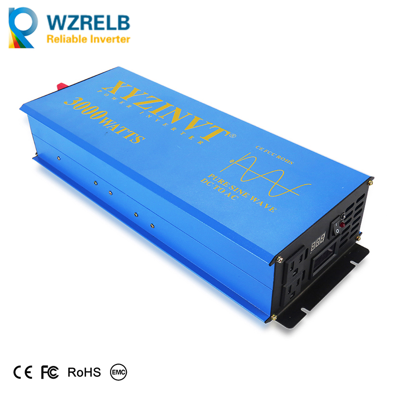 3000W 태양광 인버터 24V 220V 순수 정현파  - Inverter Pure Sine Wave 60Hz 120V 3000W 리뷰 및 가격