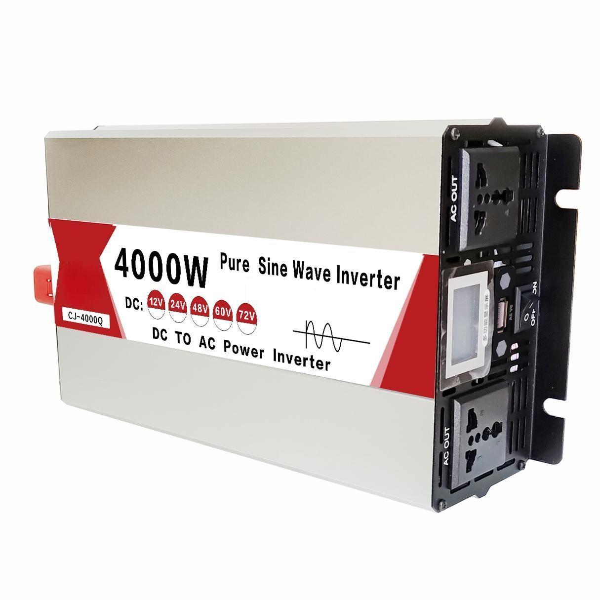 4000W/5000W/5500W/3000W 순수 사인파 - Inverter Pure Sine Wave 60Hz 120V 3000W 리뷰 및 가격